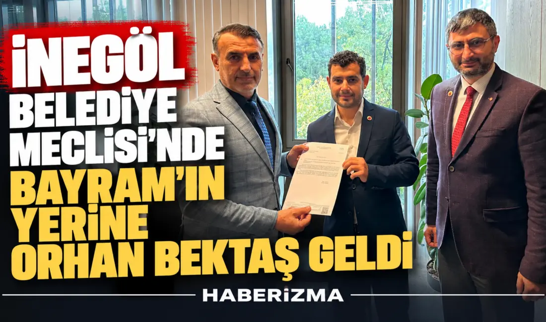 İnegöl Belediye Meclisi’nde Saadet Partisi adına görev değişimi gerçekleşti. Sağlık