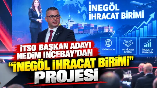 İTSO Başkan Adayı Nedim İncebay, Hedef 2034 kapsamında kurulmasını planladıkları