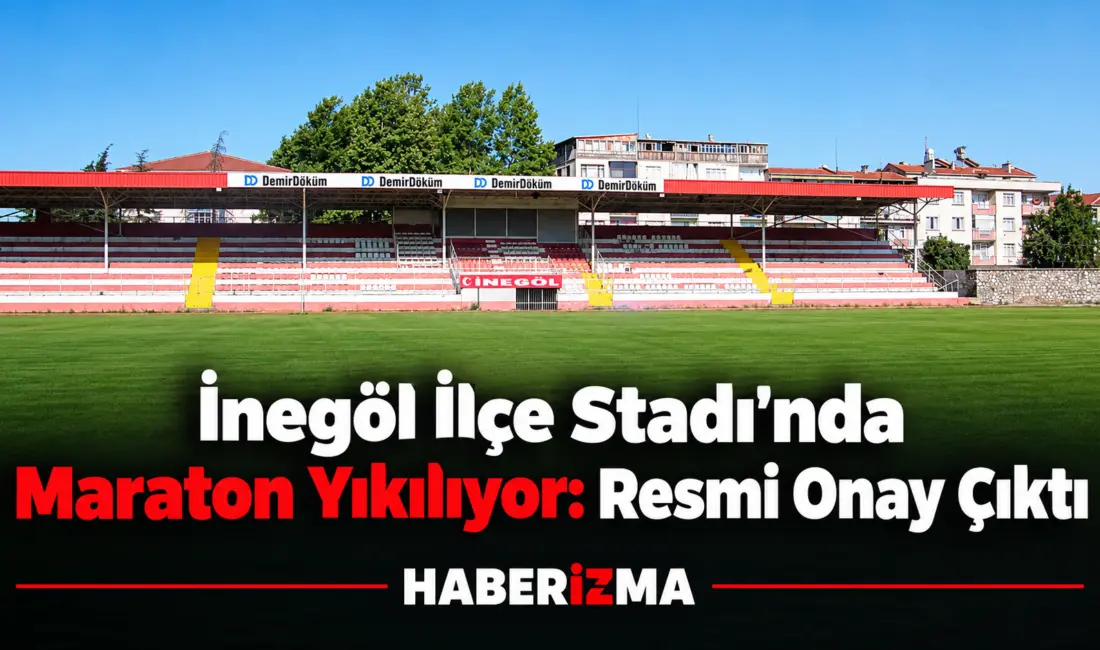 Nesine 2. Lig'de mücadele eden temsilcimiz İnegölspor'un iç saha maçlarına