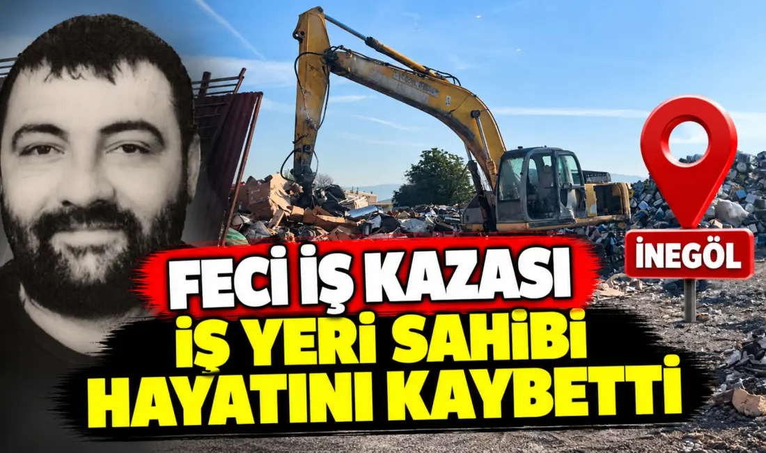 Bursa’nın İnegöl ilçesinde faaliyet gösteren bir geri dönüşüm tesisinde meydana