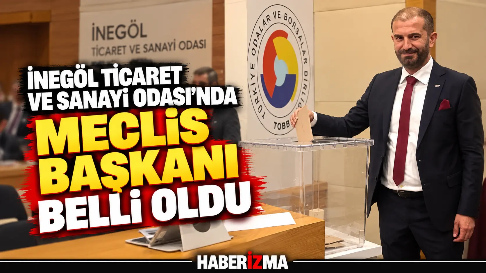 İnegöl Ticaret ve Sanayi Odası'nda (İTSO) yeni dönemin ilk meclis