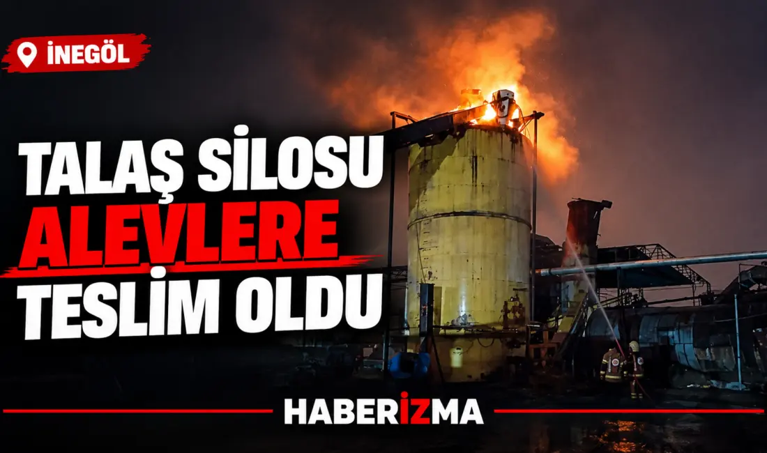 Bursa’nın İnegöl ilçesinde bir orman ürünleri fabrikasında çıkan yangın, itfaiye