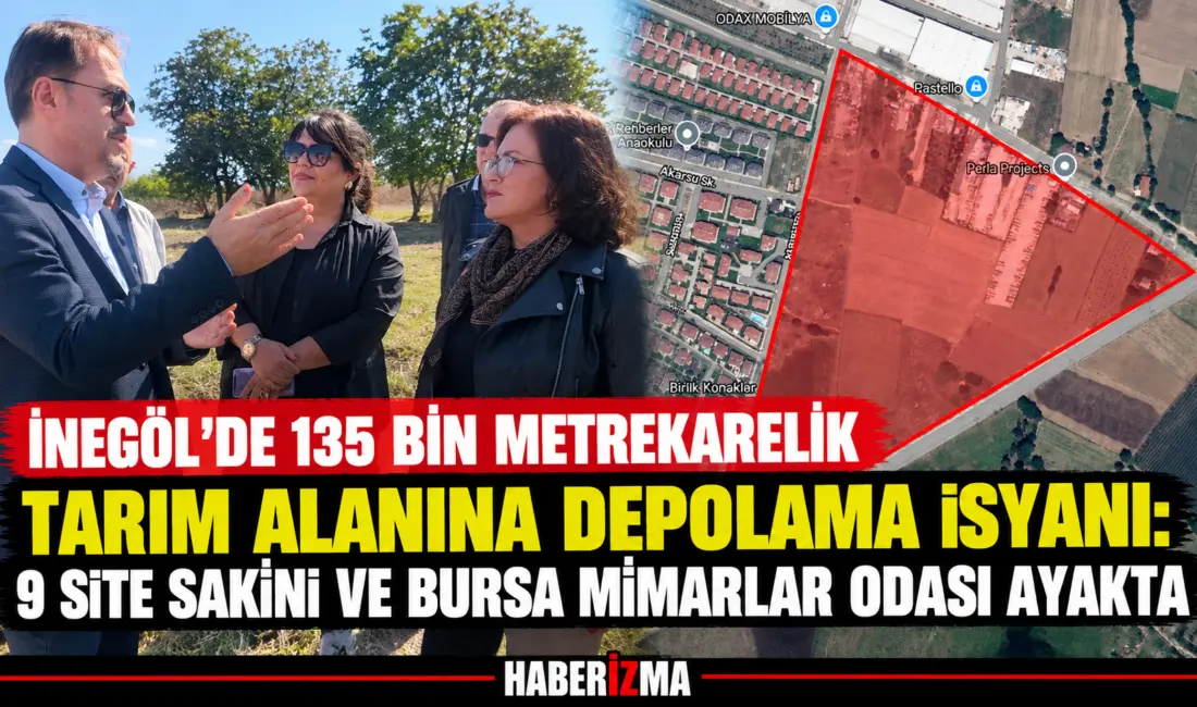 İnegöl Mahmudiye Mahallesi Ortaköy Caddesi üzerinde bulunan ve 'Büyük Ova