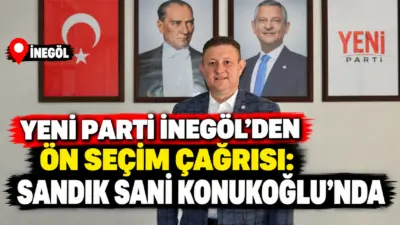 YENİ Parti Bursa İl Başkanlığı'nın yeni dönem liderini belirleyecek tarihi