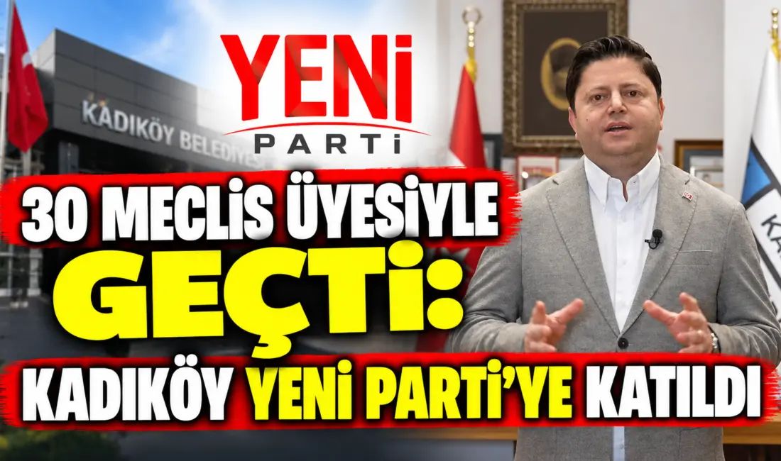 Kadıköy Belediye Başkanı Mesut Kösedağı, 23 yıldır üyesi olduğu Cumhuriyet