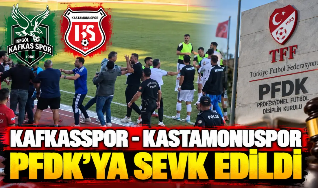 TFF Hukuk Müşavirliği, Nesine 2. Lig'de İnegöl Kafkasspor'un sahasında GMG