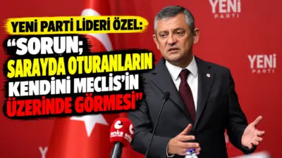 YENİ Parti Genel Başkanı Özgür Özel, Halkların Eşitlik ve Demokrasi