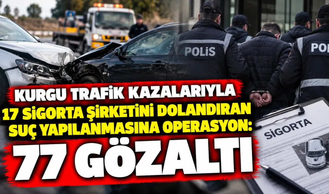 Adalet Bakanı Akın Gürlek, 2022-2026 yılları arasında kurgu trafik kazaları