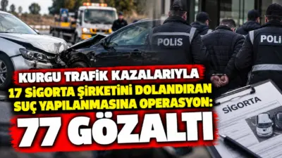 Adalet Bakanı Akın Gürlek, 2022-2026 yılları arasında kurgu trafik kazaları