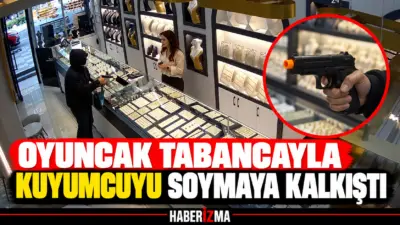 Tekirdağ’ın Kapaklı ilçesinde yüzüne tıbbi maske takarak kuyumcuya giren bir