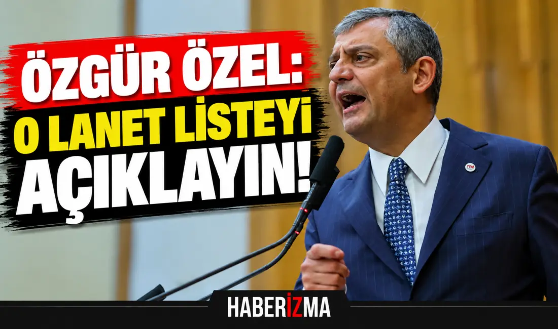 YENİ Parti Genel Başkanı Özgür Özel, TBMM Grup Toplantısı'nda sermaye