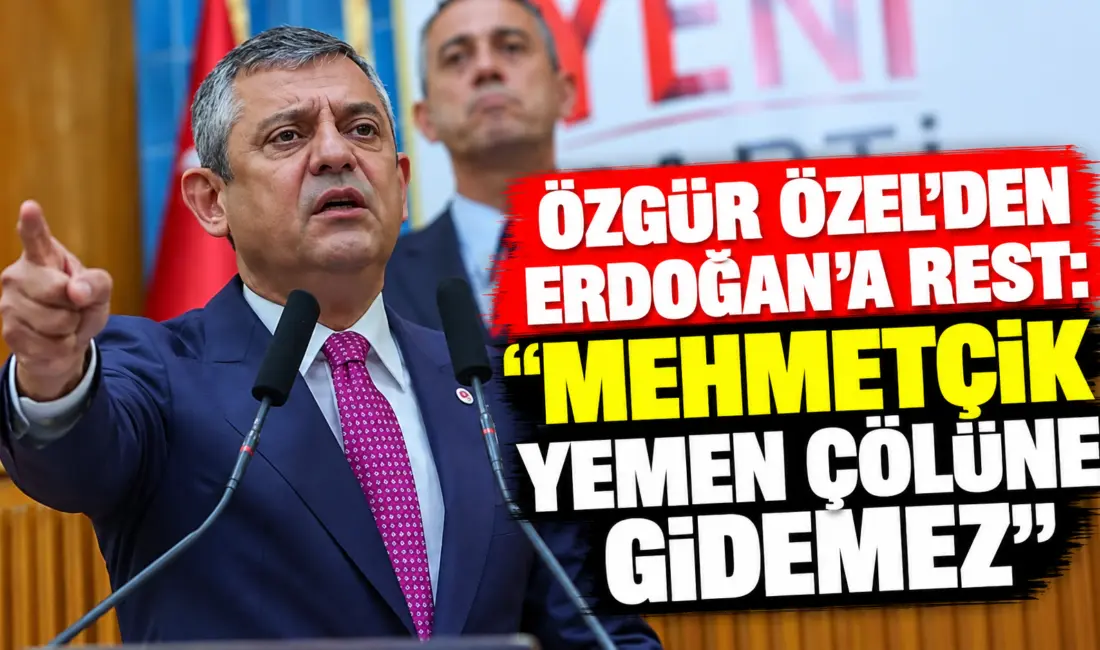 YENİ Parti Genel Başkanı Özgür Özel, yeni yasama yılının ilk