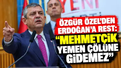 YENİ Parti Genel Başkanı Özgür Özel, yeni yasama yılının ilk