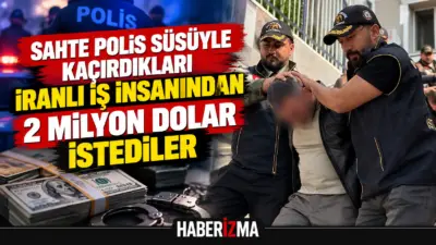 Sarıyer’de takip ettikleri İranlı iş insanını evinden çıktığı esnada sahte