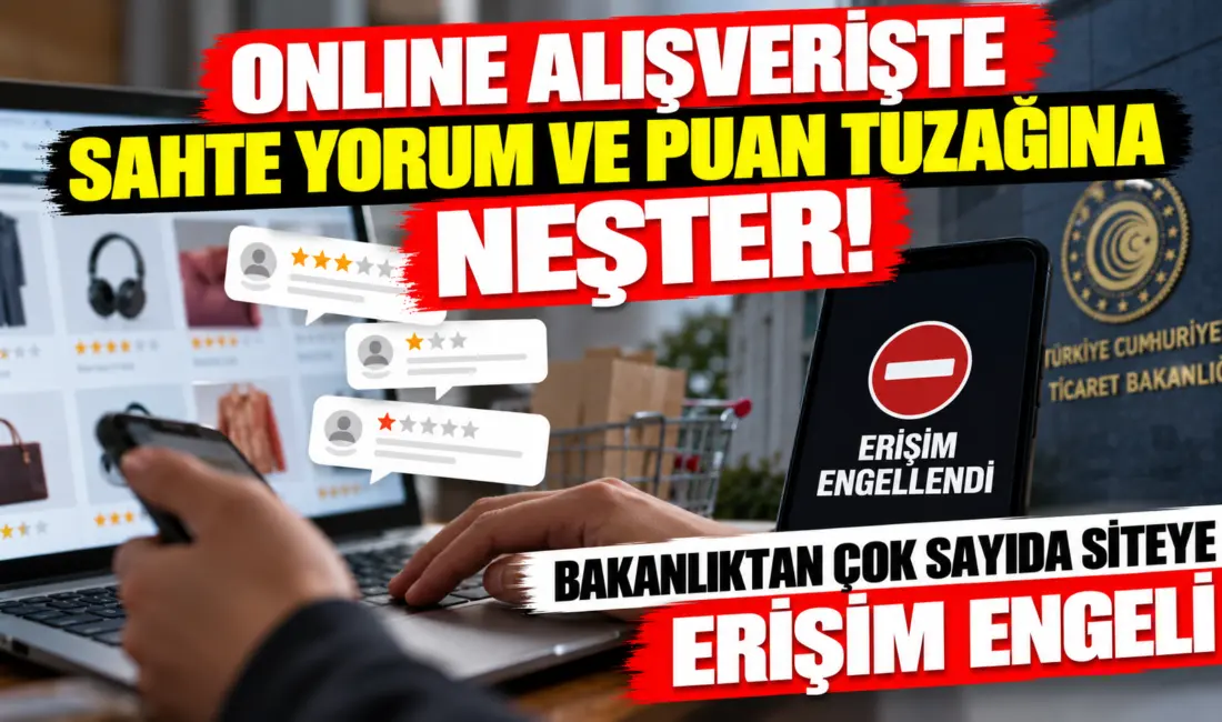 Ticaret Bakanlığı Reklam Kurulu, e-ticaret platformlarında tüketicileri yanıltan sahte yorum,