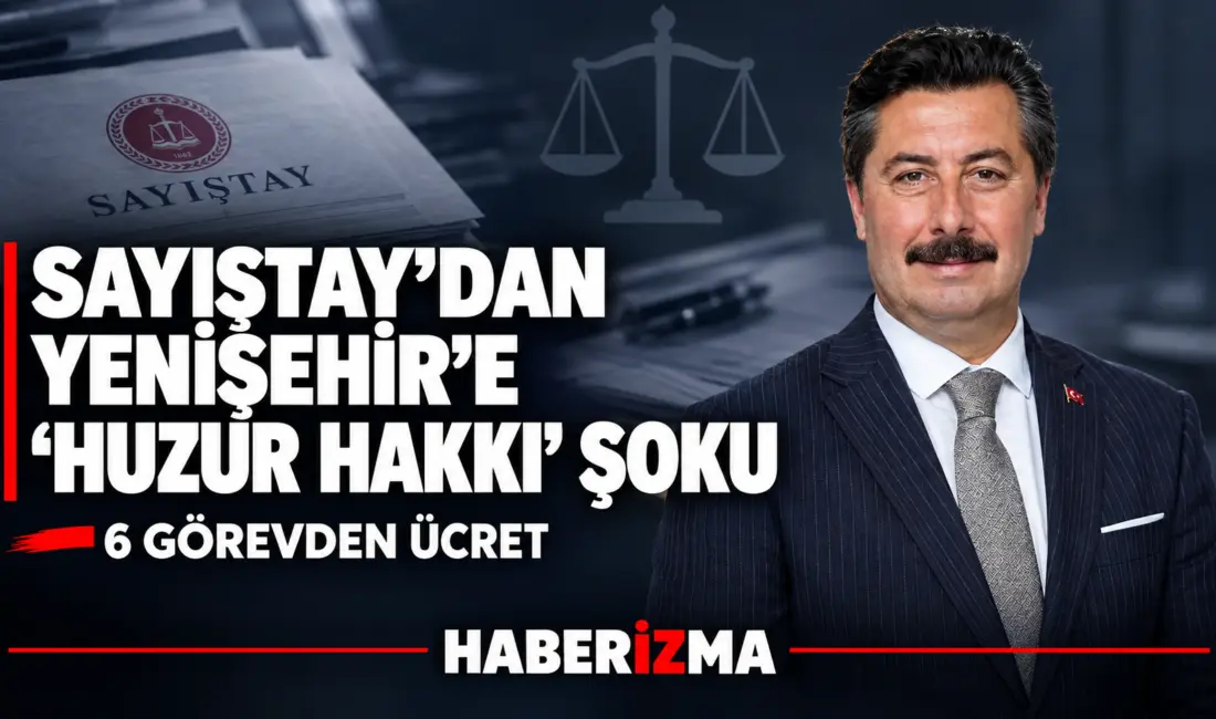 T.C. Sayıştay Başkanlığı, Bursa Yenişehir Belediyesi Denetim Raporu'nu kamuoyuna açıkladı.