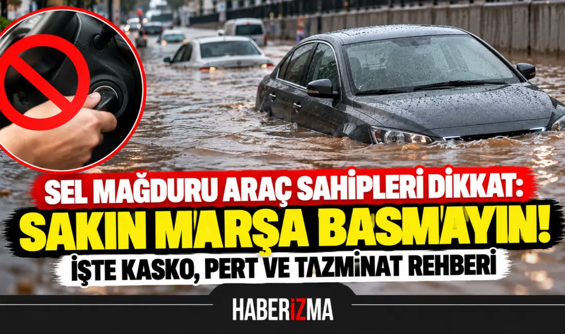 Marmara ve yurt genelinde etkili olan sağanak yağışların ardından sel