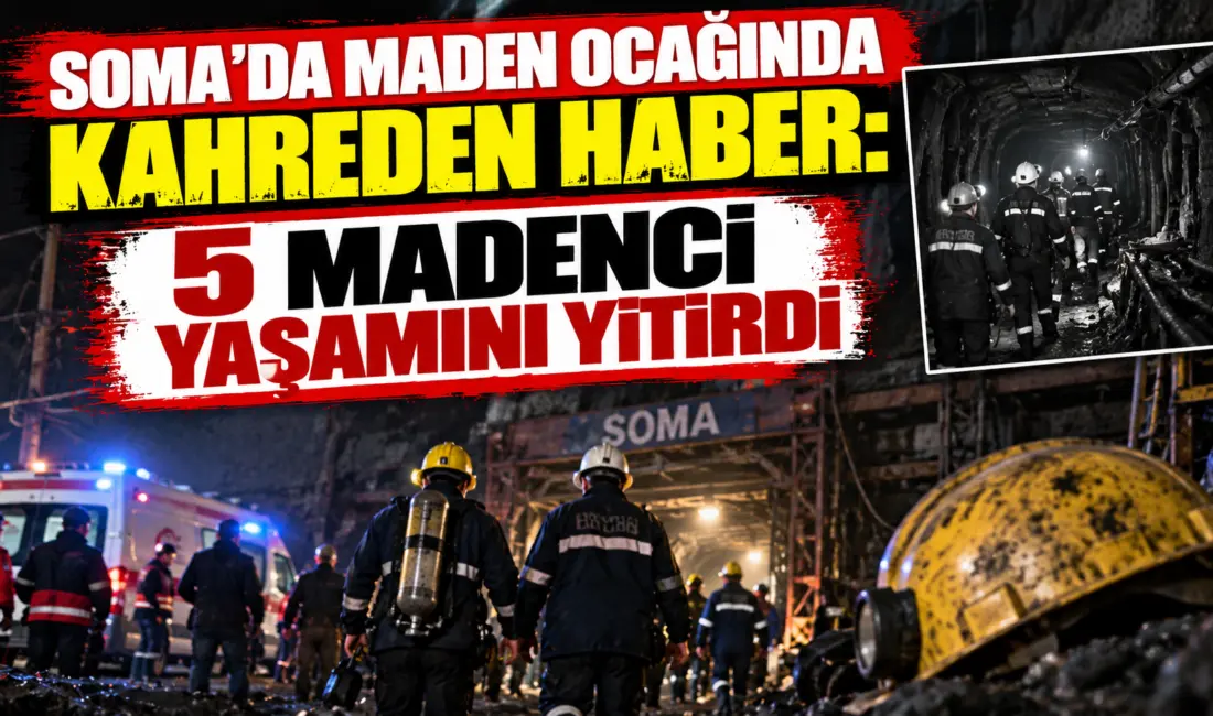 Manisa'nın Soma ilçesinde faaliyet gösteren özel bir yer altı maden