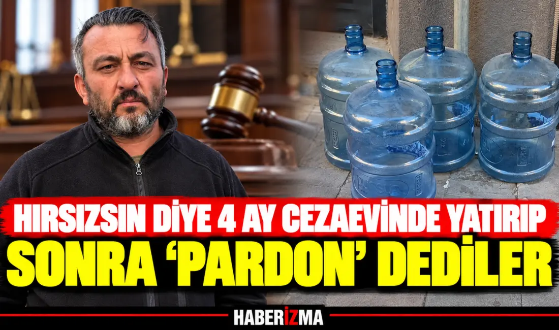 Eskişehir’de meydana gelen damacana hırsızlığı ile alakalı, gerçek suçluya benzediği