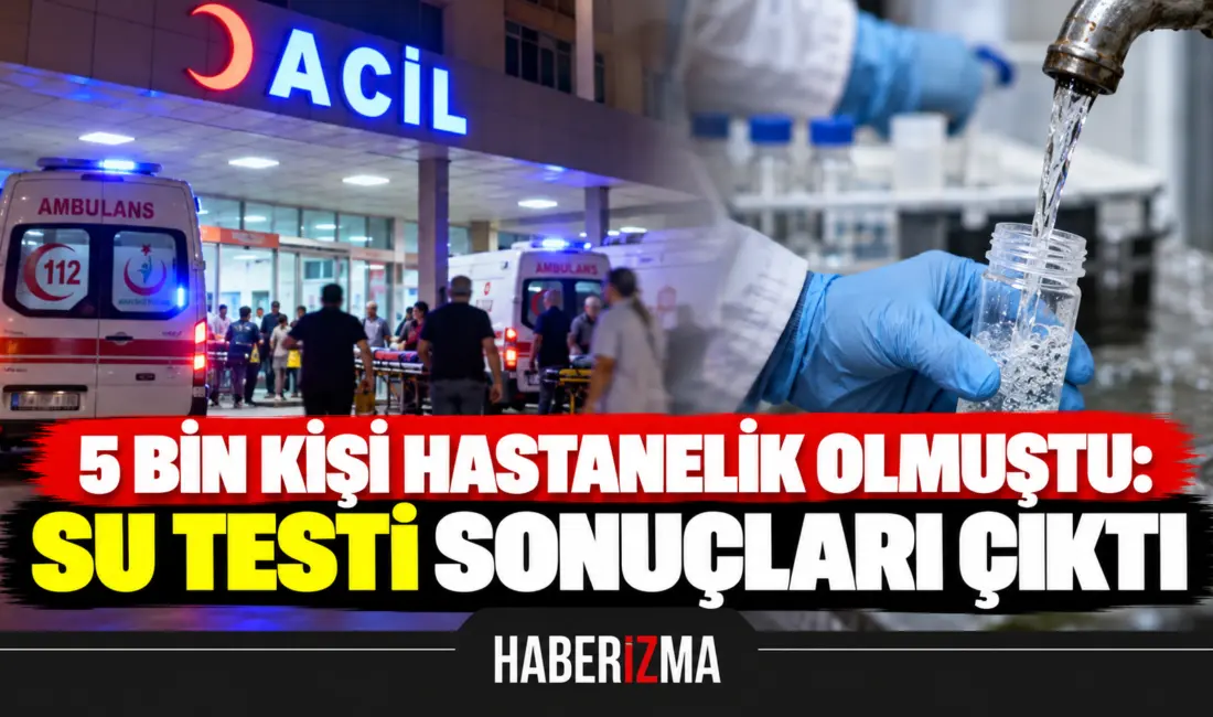 Tokat'ta bulantı, kusma, karın ağrısı ve ishal şikâyetleriyle yaklaşık 5