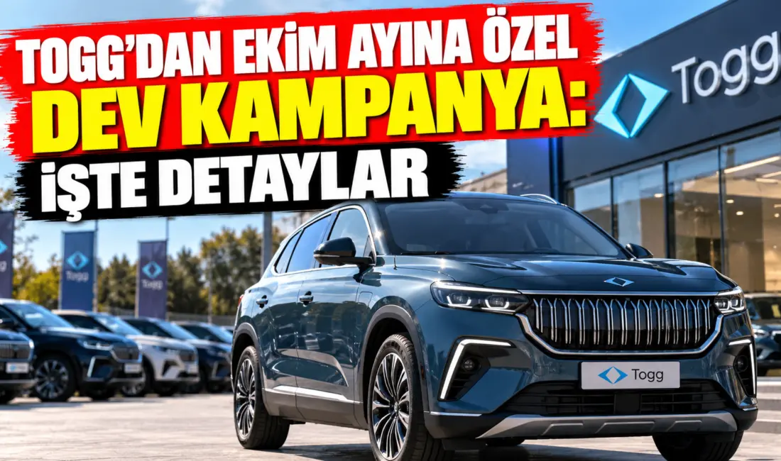 Türkiye'nin yerli ve millî elektrikli otomobil markası Togg, Ekim 2026