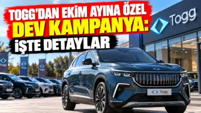 Türkiye'nin yerli ve millî elektrikli otomobil markası Togg, Ekim 2026