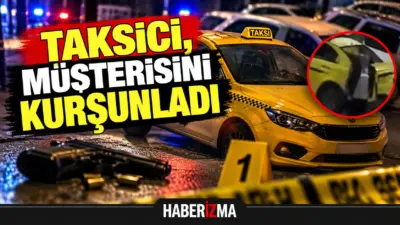 Ankara’nın Yenimahalle ilçesinde bir taksici, yolcusunu varış noktasına bırakmasının ardından