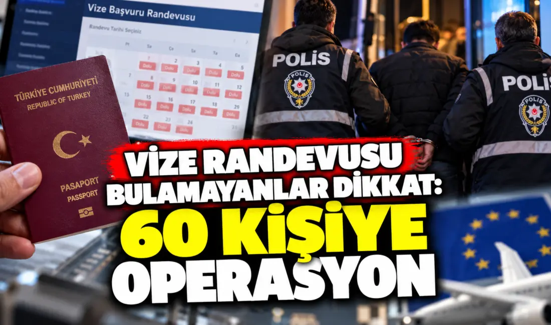 İstanbul Cumhuriyet Başsavcılığı koordinesinde vize danışmanlığı adı altında faaliyet gösteren