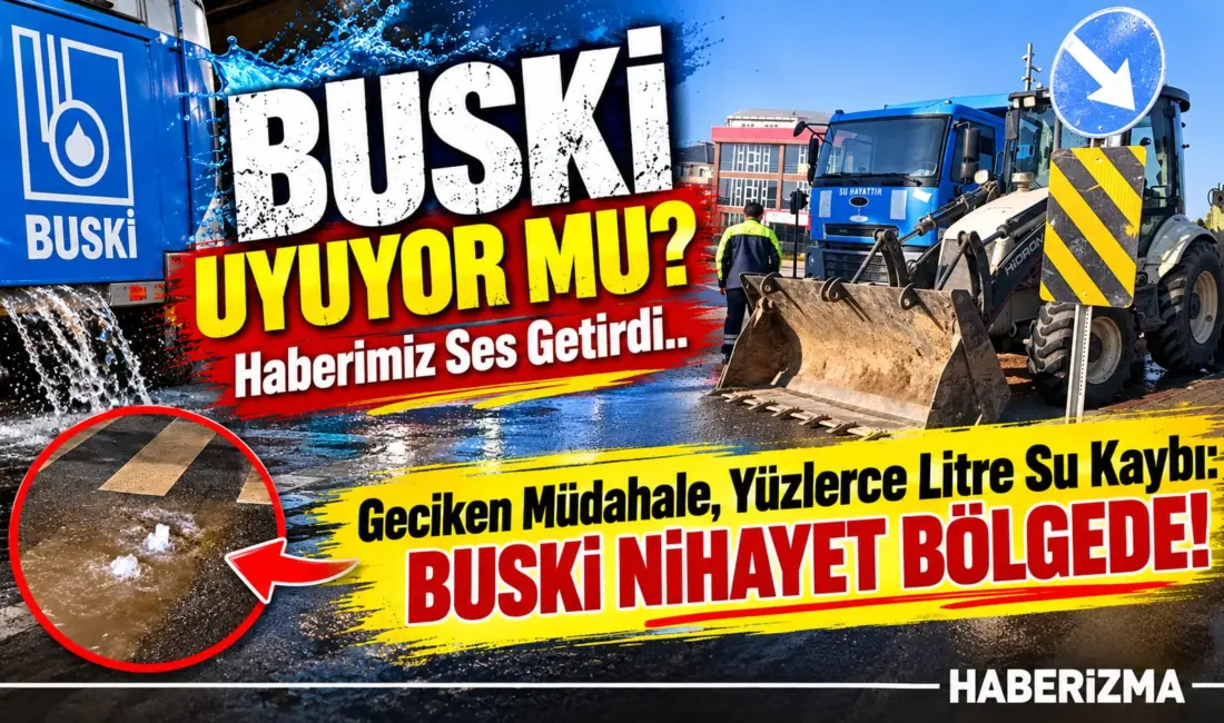 BİZ YAZDIK, BUSKİ SONUNDA UYANDI!
