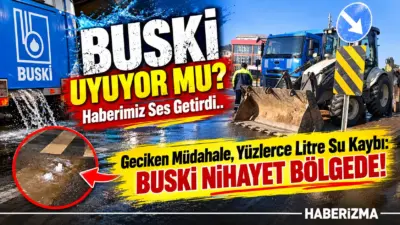 BİZ YAZDIK, BUSKİ SONUNDA UYANDI!