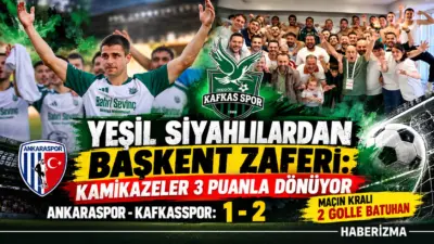 Deplasman başarılarıyla bu sezona damga vuran İnegöl Kafkasspor, Ankara deplasmanından