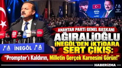 Anahtar Parti Genel Başkanı Yavuz Ağıralioğlu, partisinin İnegöl İlçe Başkanlığı
