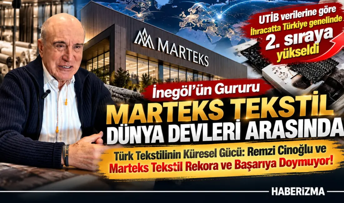 TÜRK TEKSTİLİNİN KÜRESEL GÜCÜ: REMZİ CINOĞLU VE MARTEKS TEKSTİL REKORA