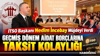 İnegöl Ticaret ve Sanayi Odası (İTSO), üyelerinin aidat ödeme süreçlerini