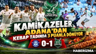 Nesine 2. Lig Beyaz Grup’ta mücadele eden Kafkasspor, Adana deplasmanında