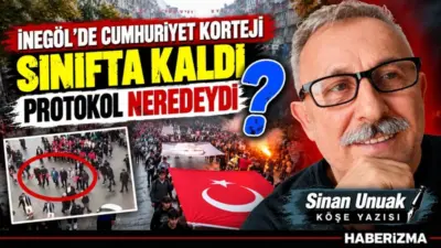 İNEGÖL’DE CUMHURİYET KORTEJİ SINIFTA KALDI! PROTOKOL NEREDEYDİ? Sinan Unuak/2026 ‘Perşembe’nin