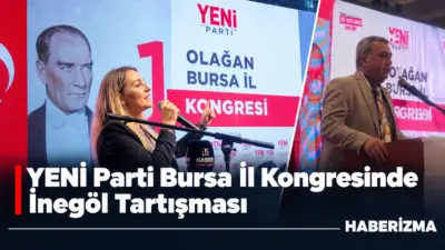 YENİ Parti Bursa İl Başkanlığı’nın 1. Olağan Kongresi, İnegöl delegesi