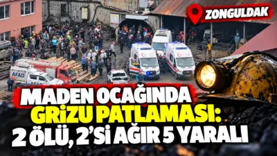 Zonguldak’ın Kilimli ilçesine bağlı Gelik beldesinde özel bir maden ocağında