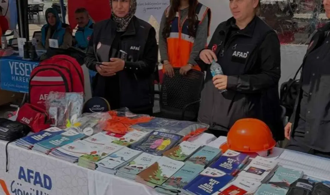 Adıyaman'da 13 Ekim Uluslararası Afet Risklerinin Azaltılması Günü nedeniyle kent