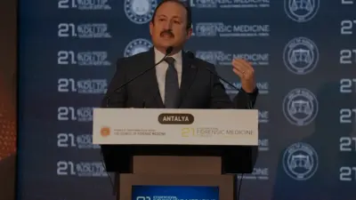 AFAD Başkanı Vali Ali Hamza Pehlivan, Antalya'da düzenlenen Uluslararası 21.