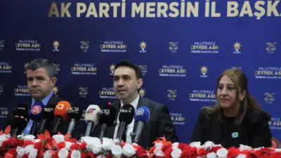 AK Parti Mersin İl Başkanı Adem Aldemir, partinin kuruluşundan bugüne