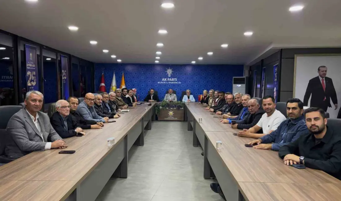 AK Parti Bilecik’te yeni dönem hedeflerini değerlendirdi. AK Parti Bilecik