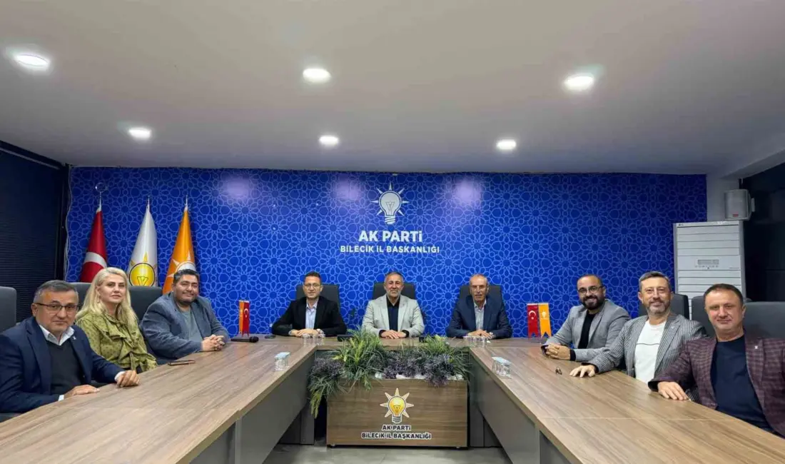 AK Parti Bilecik’te hedef ve yol haritası masaya yatırıldı. AK
