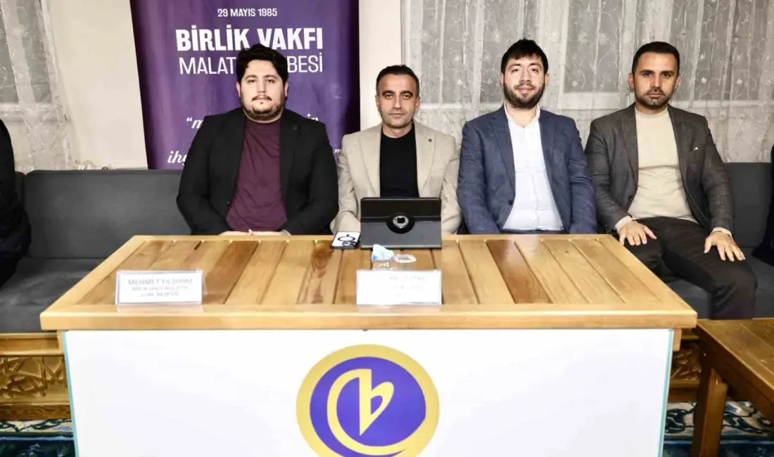 Akçadağ Belediye Başkanı Hasan Ulutaş, Birlik Vakfı Malatya Şubesini ziyaret