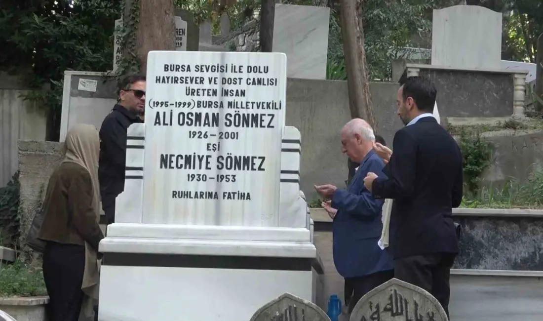 Bursa’nın duayen iş insanlarından Ali Osman Sönmez, vefatının 25’inci yıl