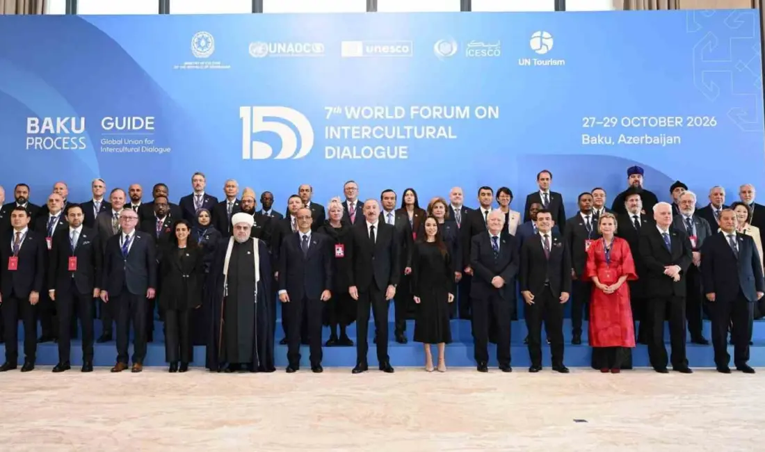 Azerbaycan Cumhurbaşkanı İlham Aliyev, Bakü’de düzenlenen 7. Dünya Kültürlerarası Diyalog