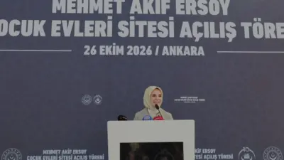 Pursaklar'da açılan Mehmet Akif Ersoy Çocuk Evleri Sitesi 80 çocuk