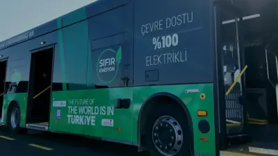 Antalya'da düzenlenecek COP31 zirvesinde katılımcılar, 630 elektrikli otobüsle ücretsiz ve