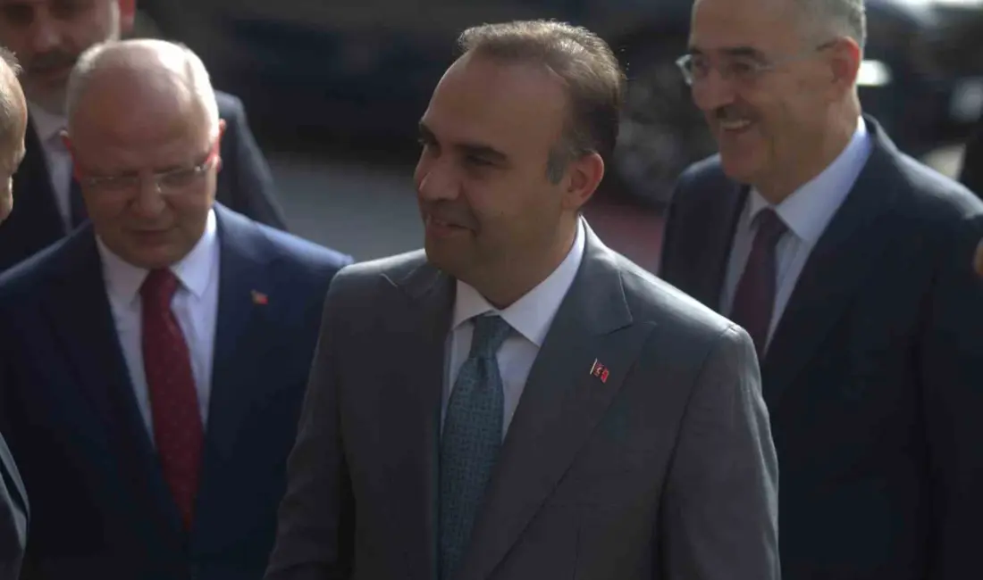 BURSA (İHA) – Sanayi ve Teknoloji Bakanı Mehmet Fatih Kacır,