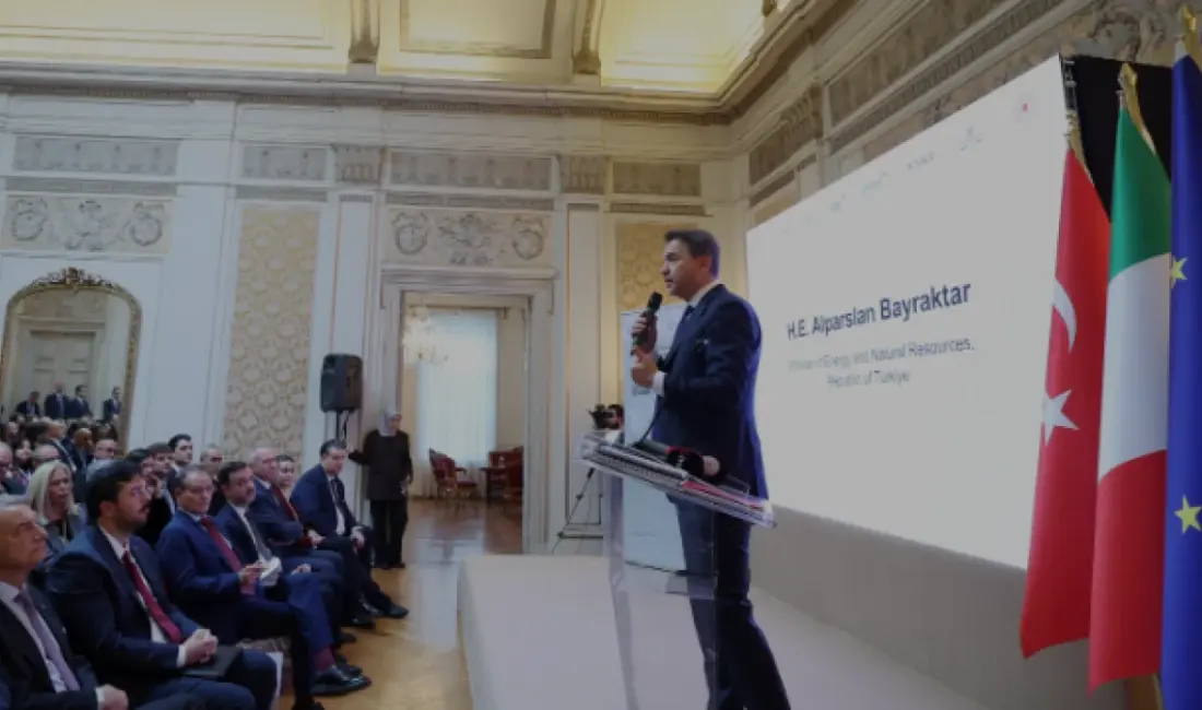 Bakan Bayraktar, İtalya ile enerji ve madencilikte yeni iş birliklerini